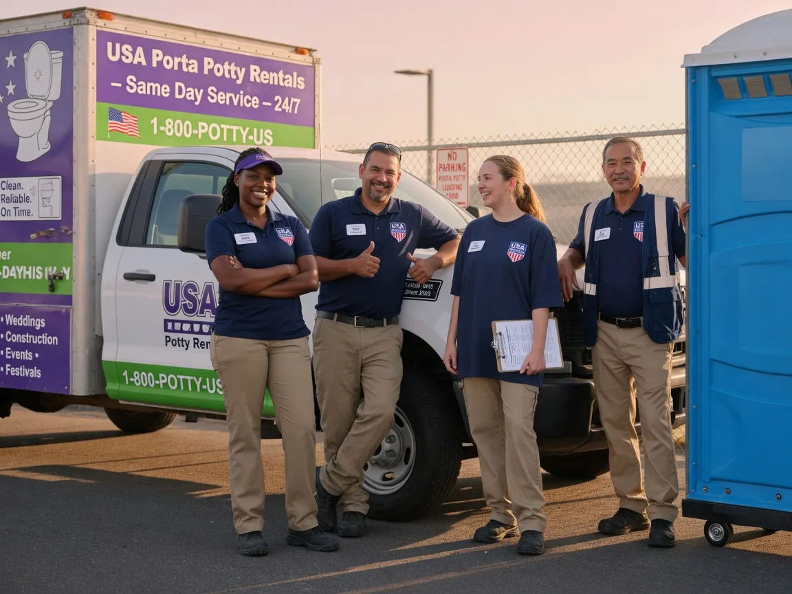 Porta Potty Rental company in Nome, ND